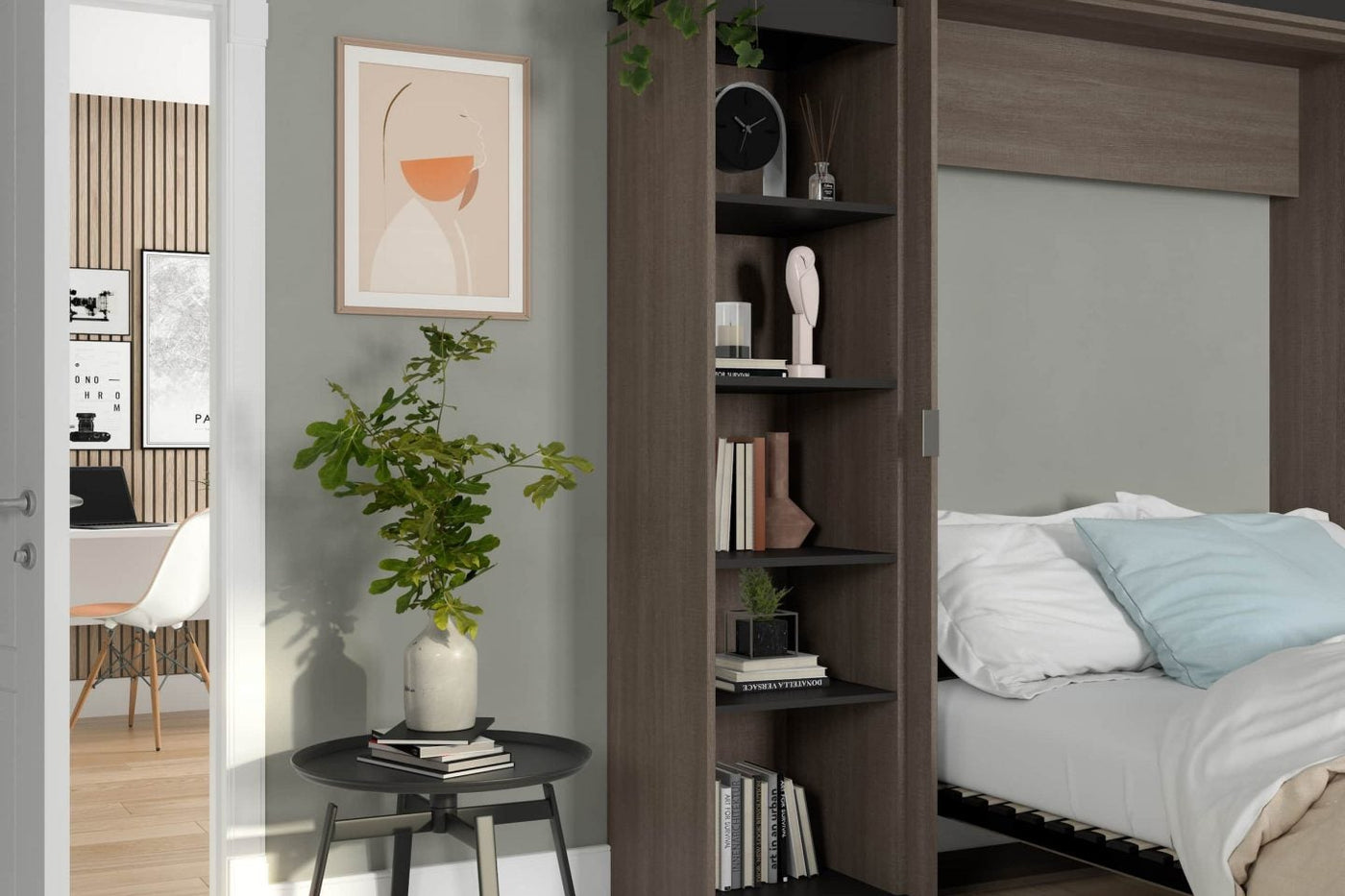 Soyez créatif ! 5 façons d'utiliser une étagère étroite chez vous