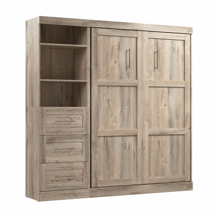Murphy Bed with Storage Tower