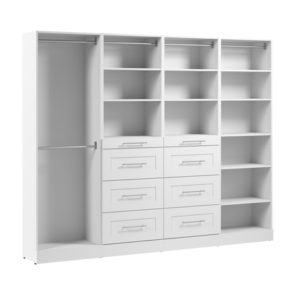 Organisateur de garde-robe modulaire 100L x 16P