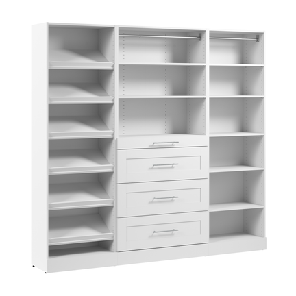 Organisateur de garde-robe modulaire 85L x 16P