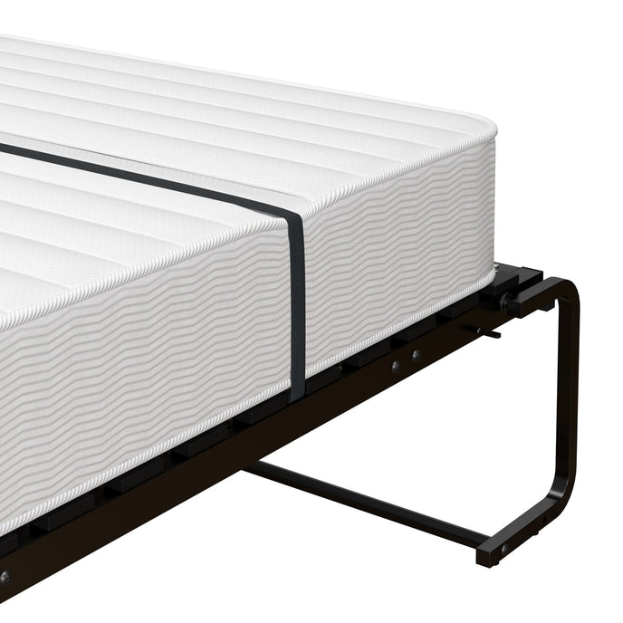 Mattress strap included for additional security