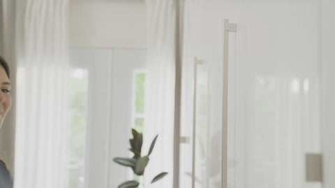 Illustration of the murphy bed in use in a video