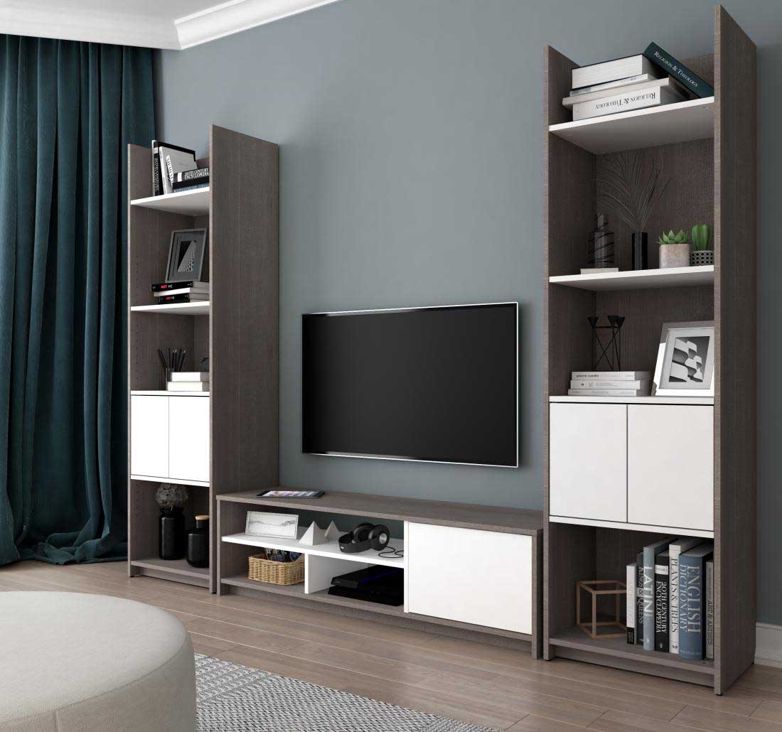 Bestar TV Stand Small Space Collection