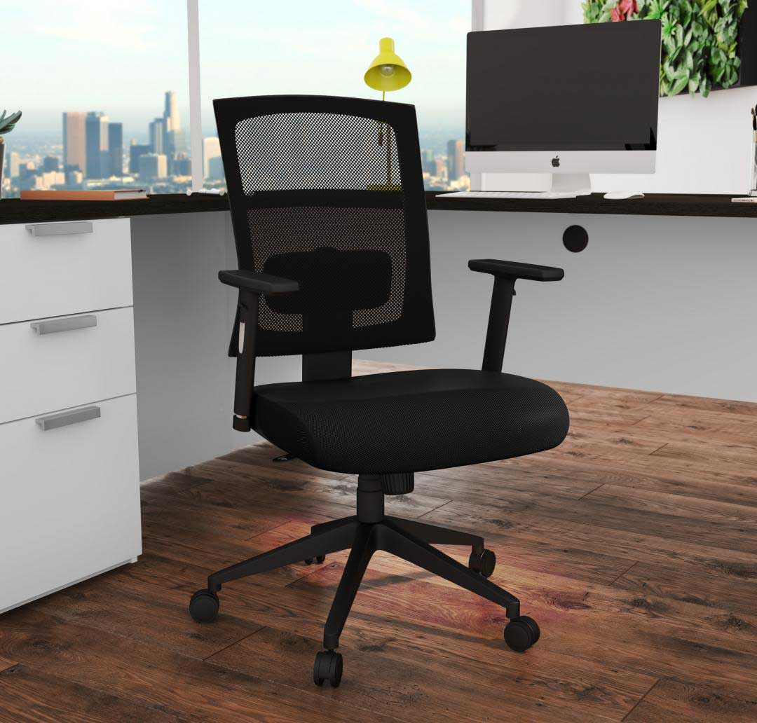 Bestar desk with Taskmaster Office Chair 