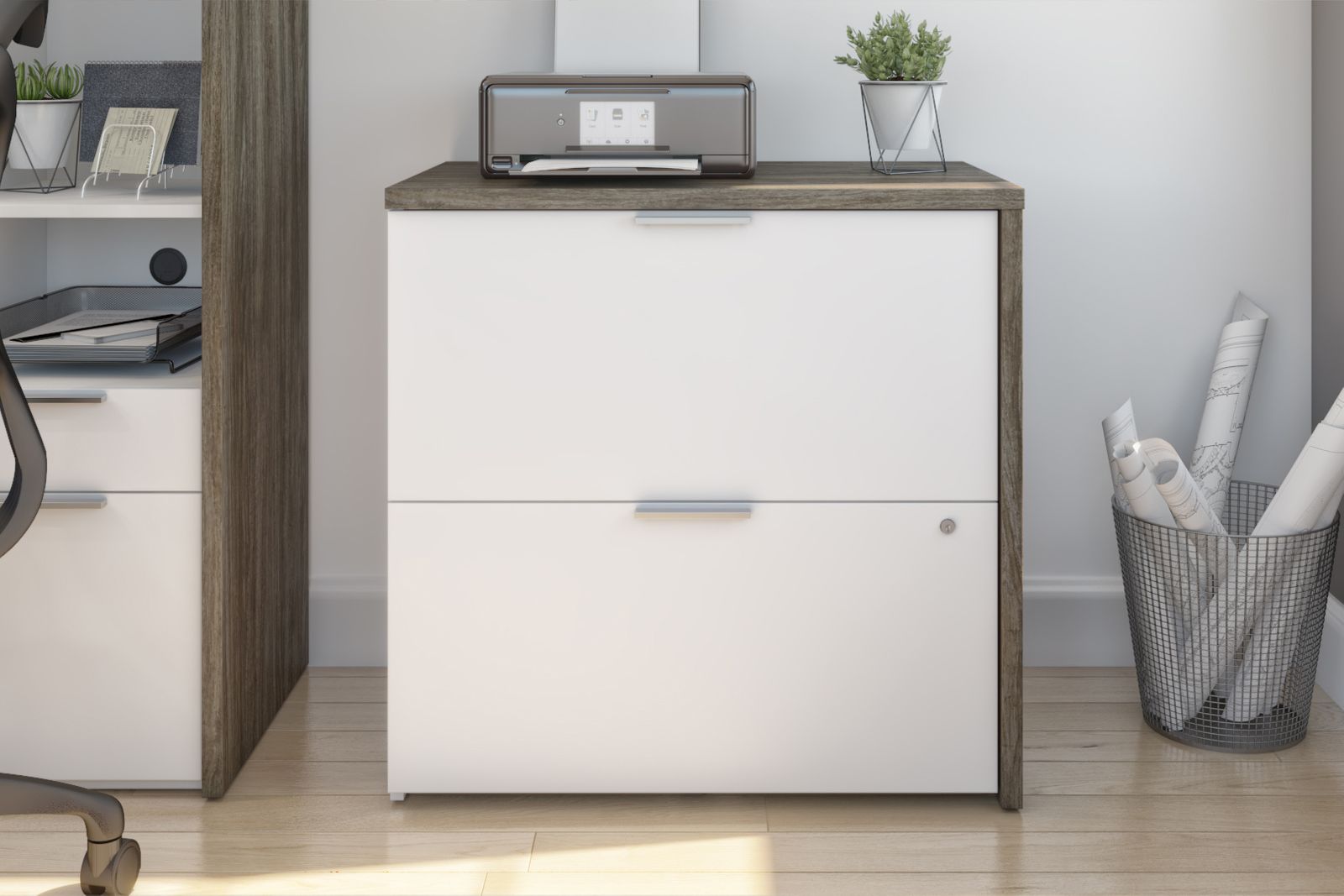 Bestar lateral filing cabinet