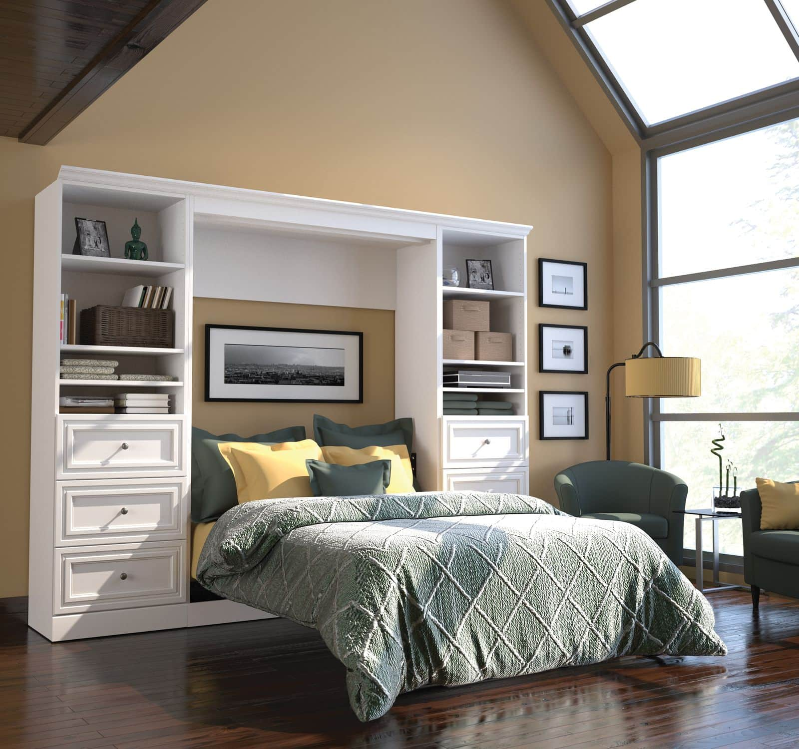 Space saving Murphy Beds For Guest Rooms