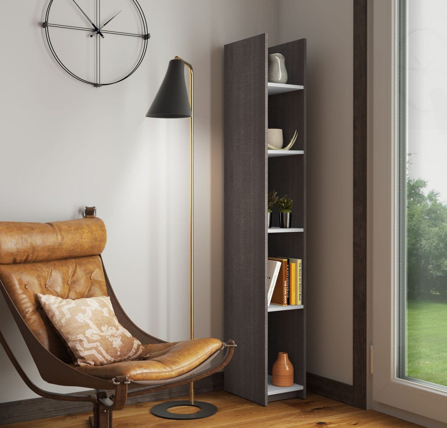 4 Spaces That Could Benefit From a Narrow Shelving Unit Bestar