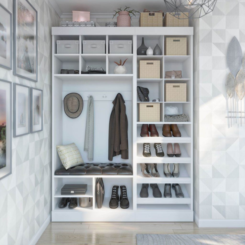 Bestar white Closet Organizer