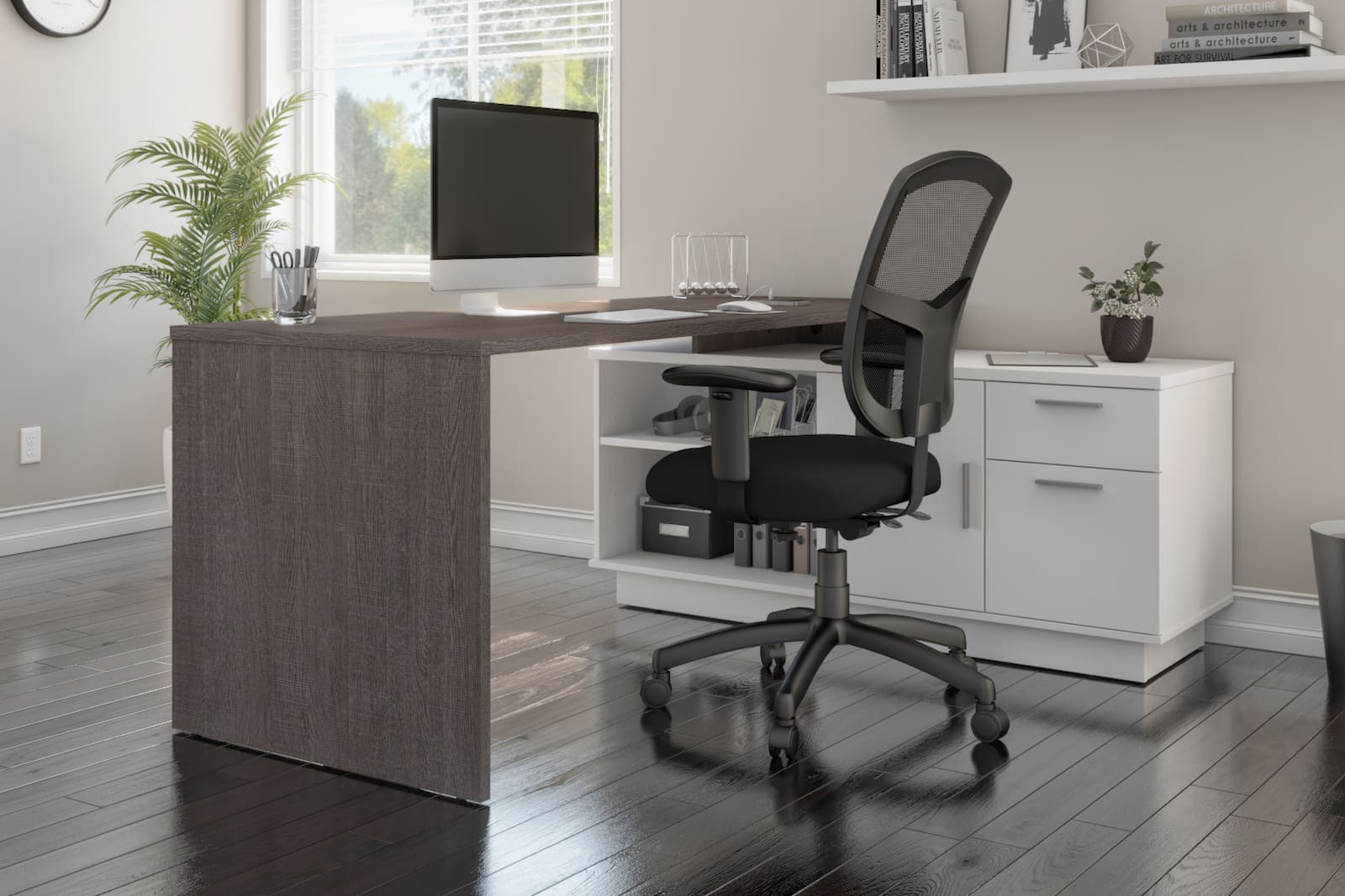 Ways to Create Space in Your Small Home Office - Bestar