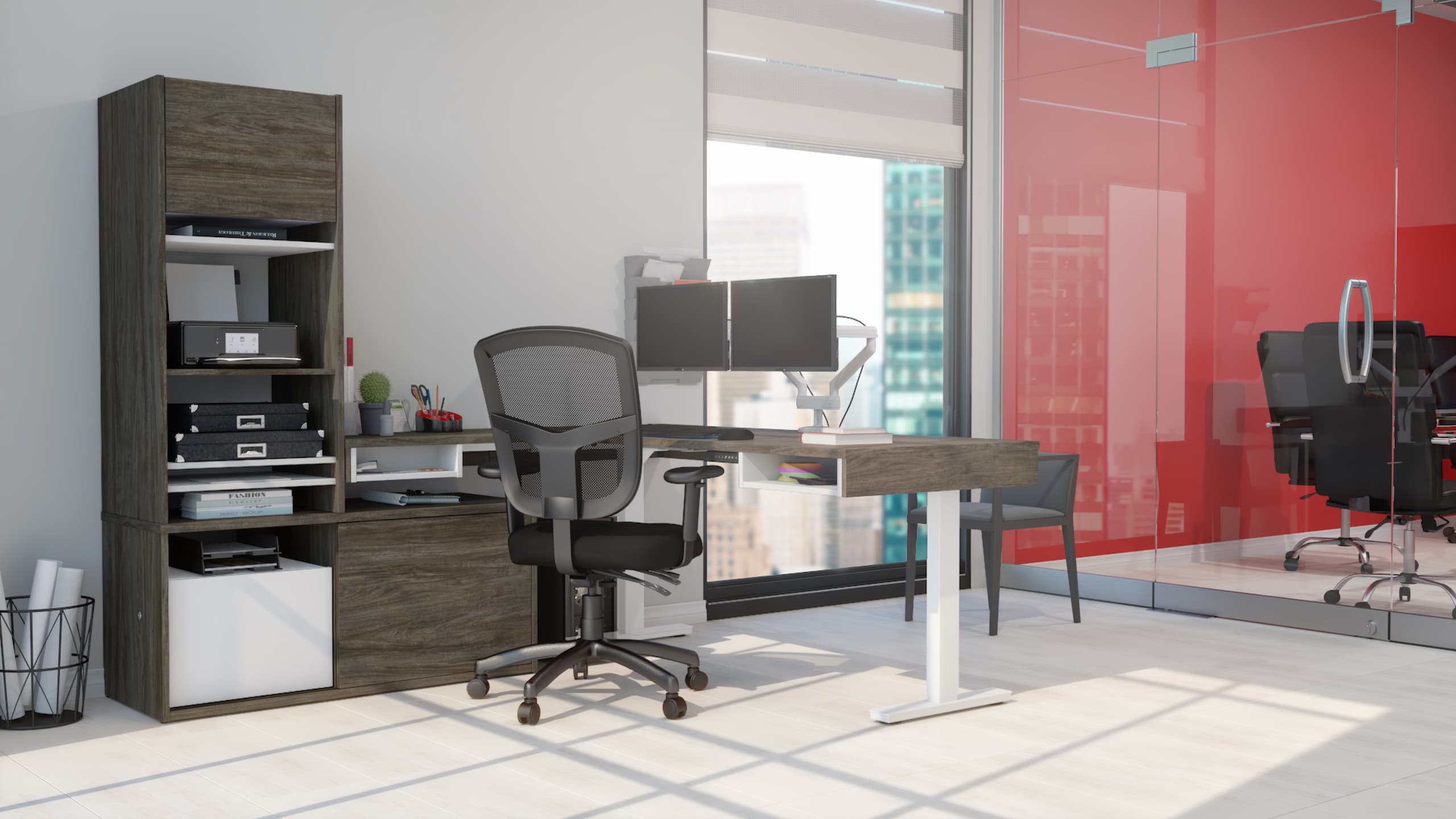 Bestar contemporary commercial office furniture
