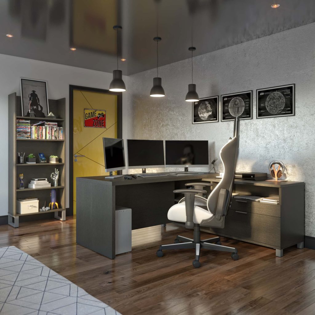 4 Tips for Finding a Gaming Desk for Work & Play Bestar