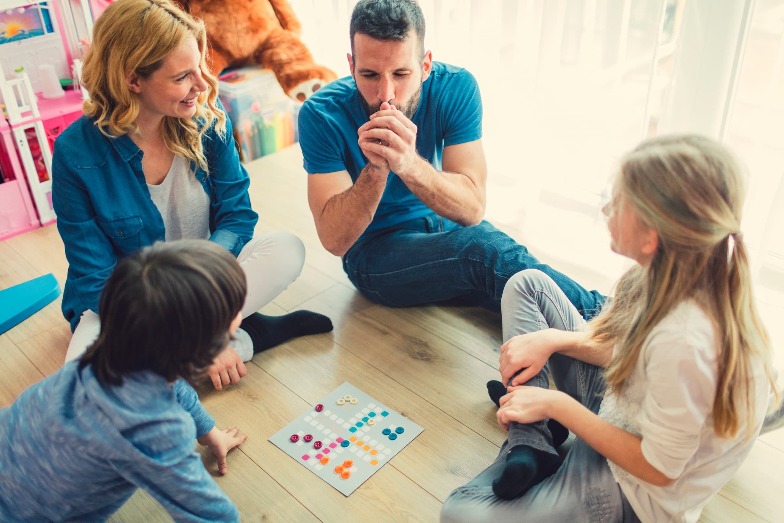 Organizing the family room