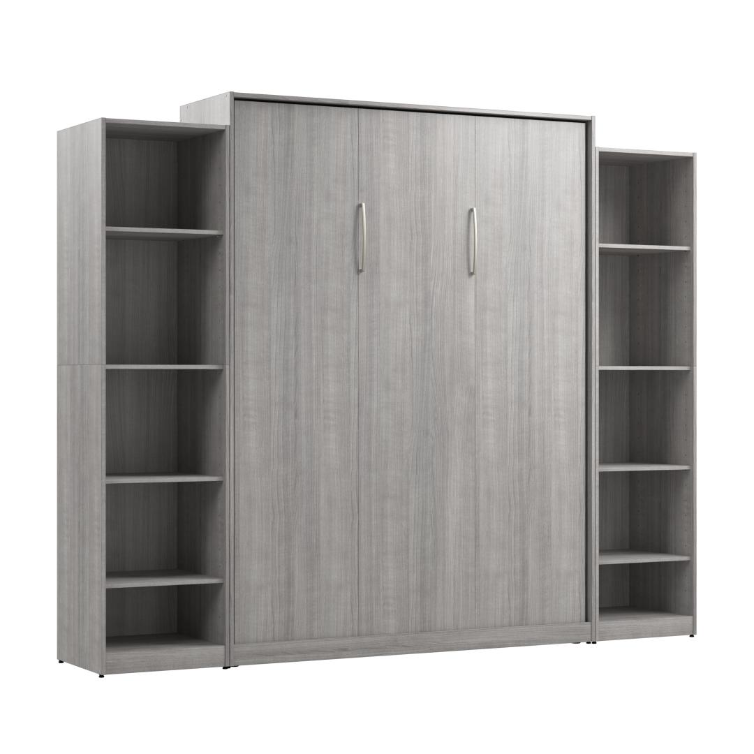 Queen Murphy Bed with Closet Organizers (105W)