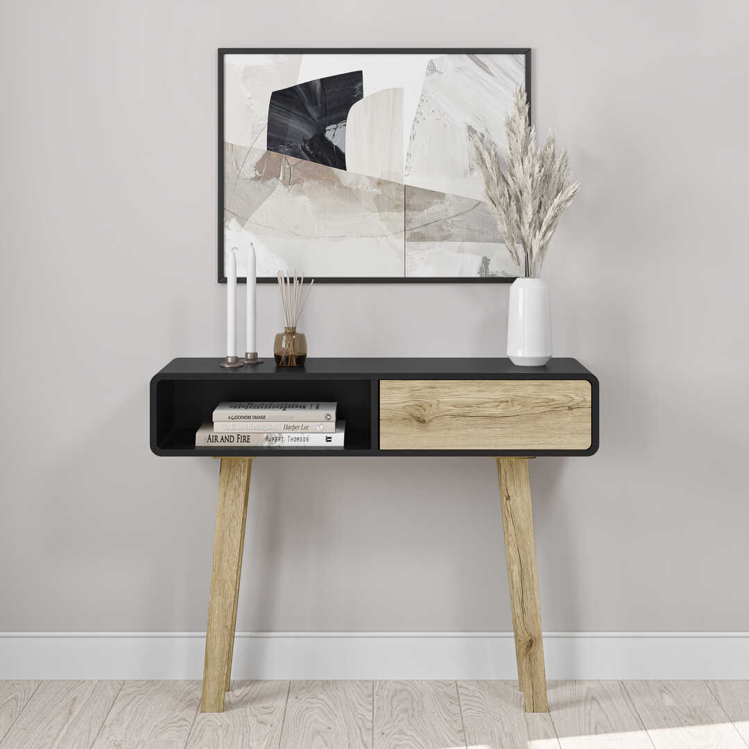 UV Black & Sandy Brown Oak
