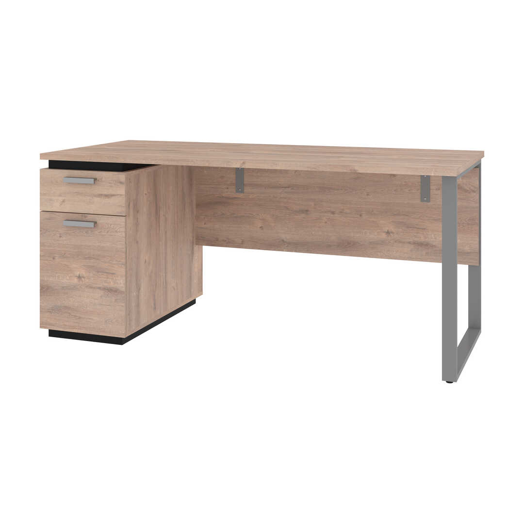66W Desk with Single Pedestal