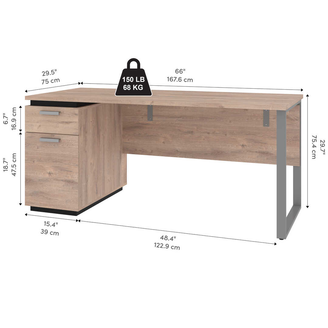 Reclaimed Wood Desk With Modesty Panel. Desk With Wall. Desk With Privacy.  Executive Desk. Office Desk. Stand Alone. Rustic. Computer Desk. 