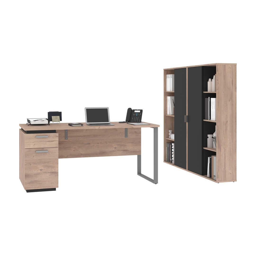 Bestar aquarius shop executive desk