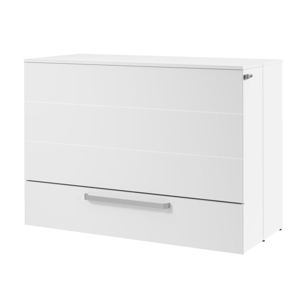 57W Full Murphy Cabinet Bed with Pullout Drawer