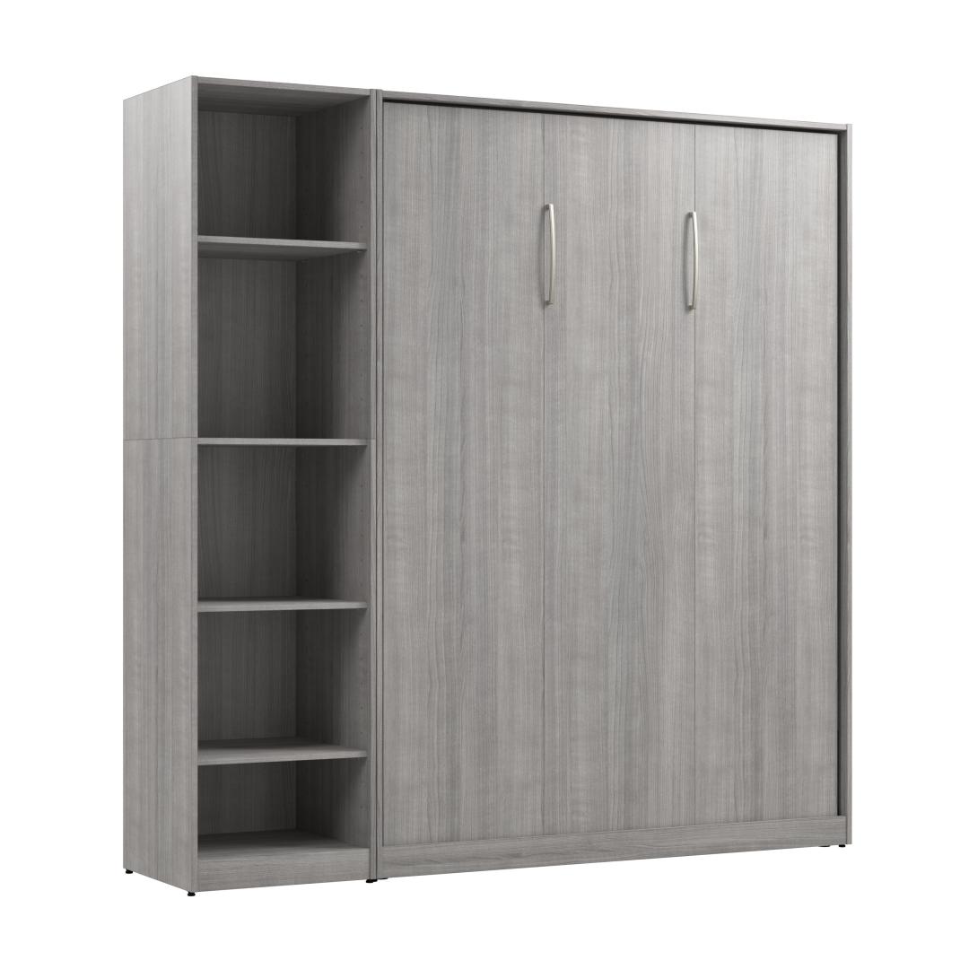 Full Murphy Bed with Closet Organizer (79W)