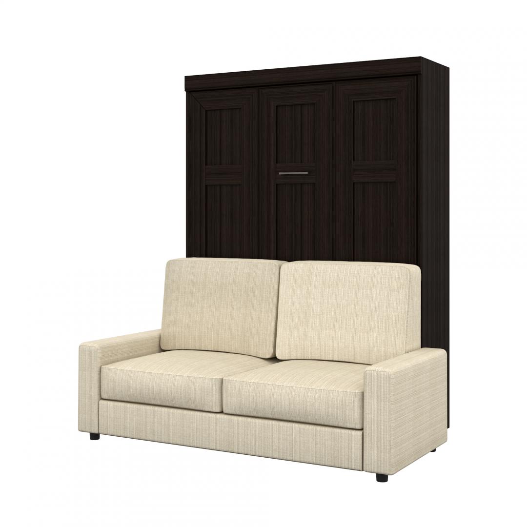 Queen Murphy Bed with Sofa (78W)