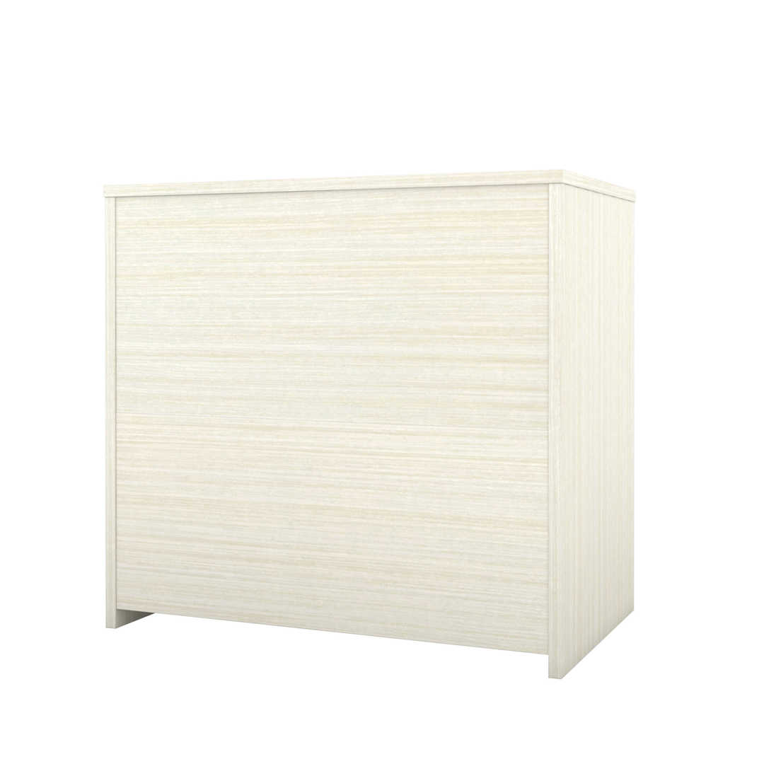 i3 Plus 31W Hutch with Frosted Glass Doors Bestar