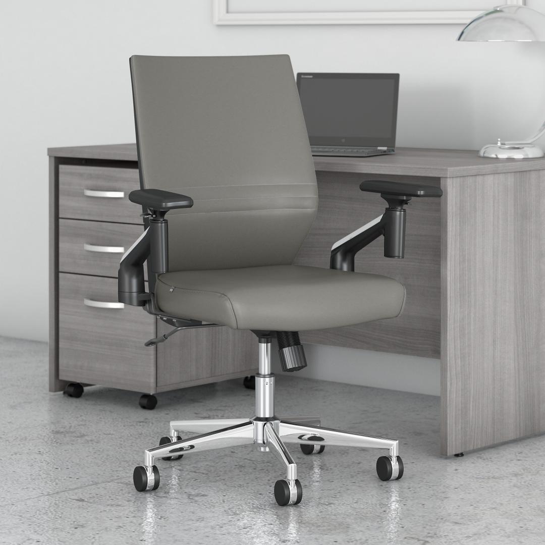Dark gray hotsell desk chair