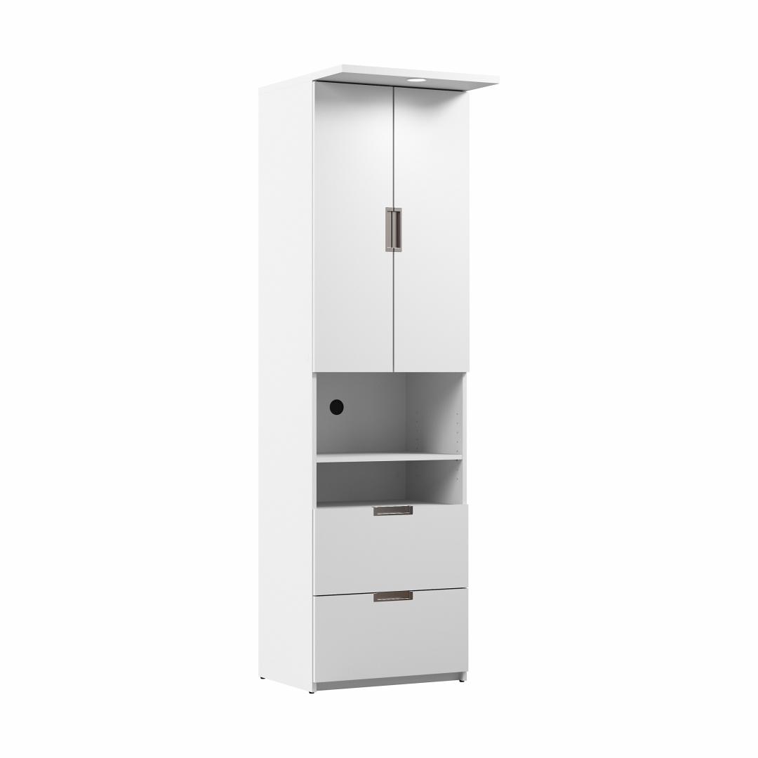 Tall Storage Cabinet with Doors - 36W x 84H x 23D