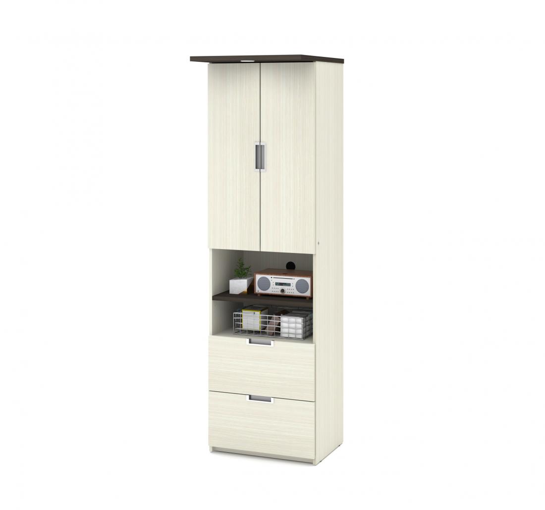 24W Storage Cabinet with 2 Drawers