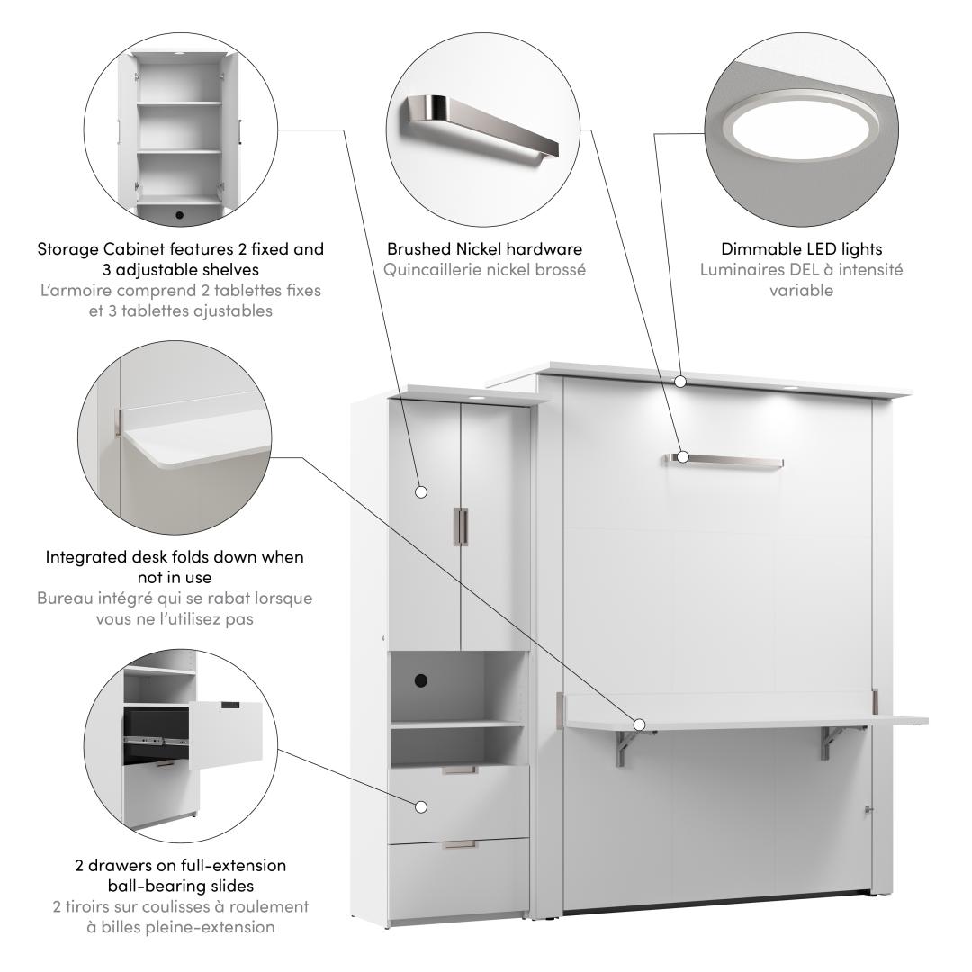 3 Medicine Cabinet Replacement Shelves 14 x 3 White