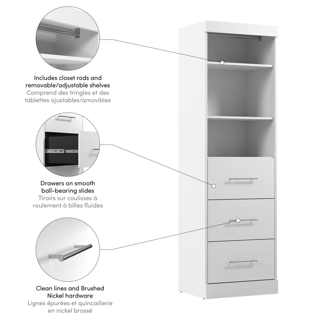 Closet Systems - Shelving, Rods, & Hardware