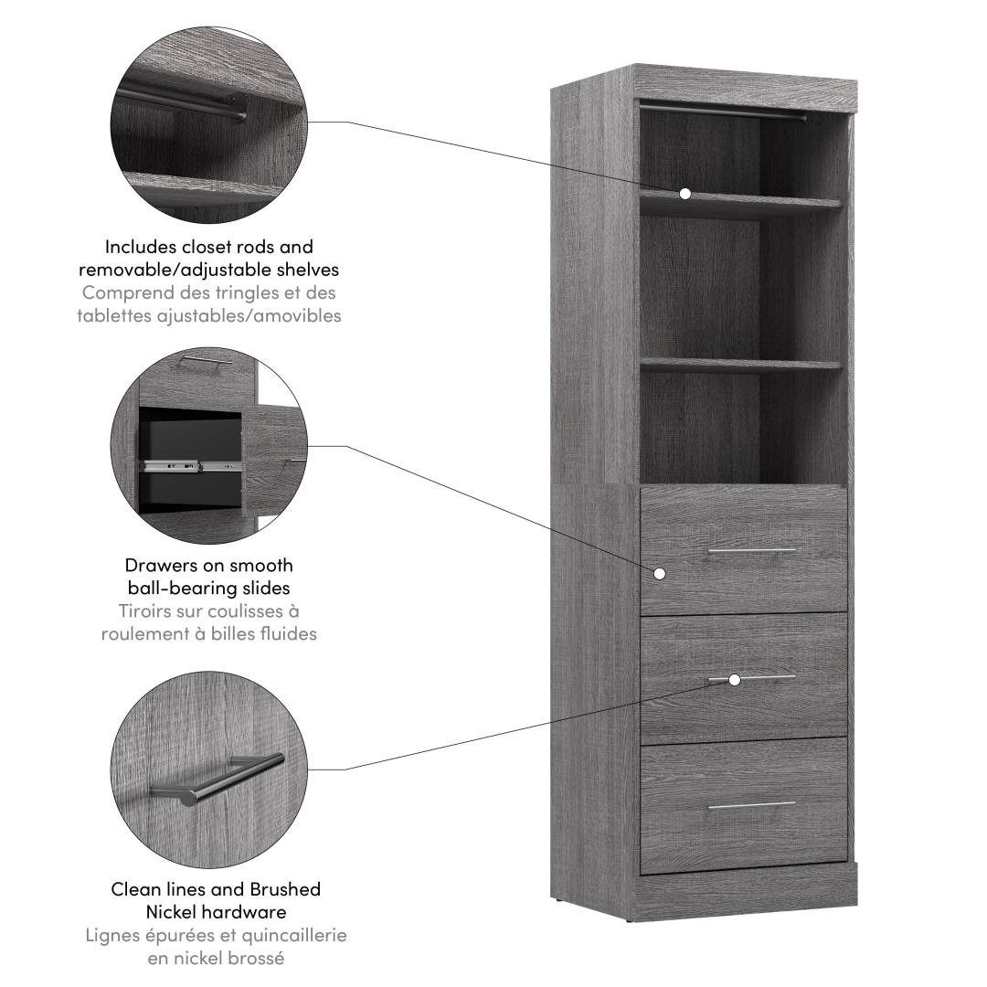 Closet Systems - Shelving, Rods, & Hardware