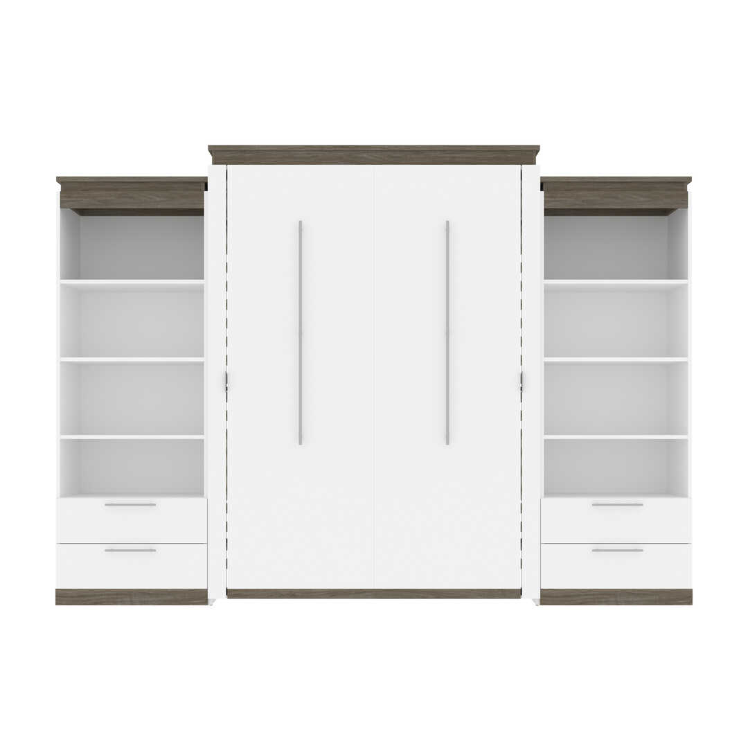 White & Walnut grey