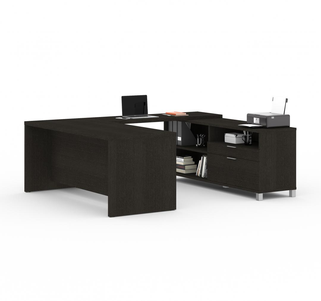 72W U-Shaped Executive Desk