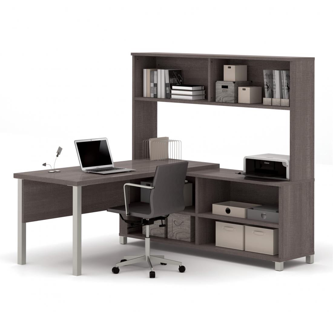 ProLinea UShaped Executive Desk with Hutch Bestar