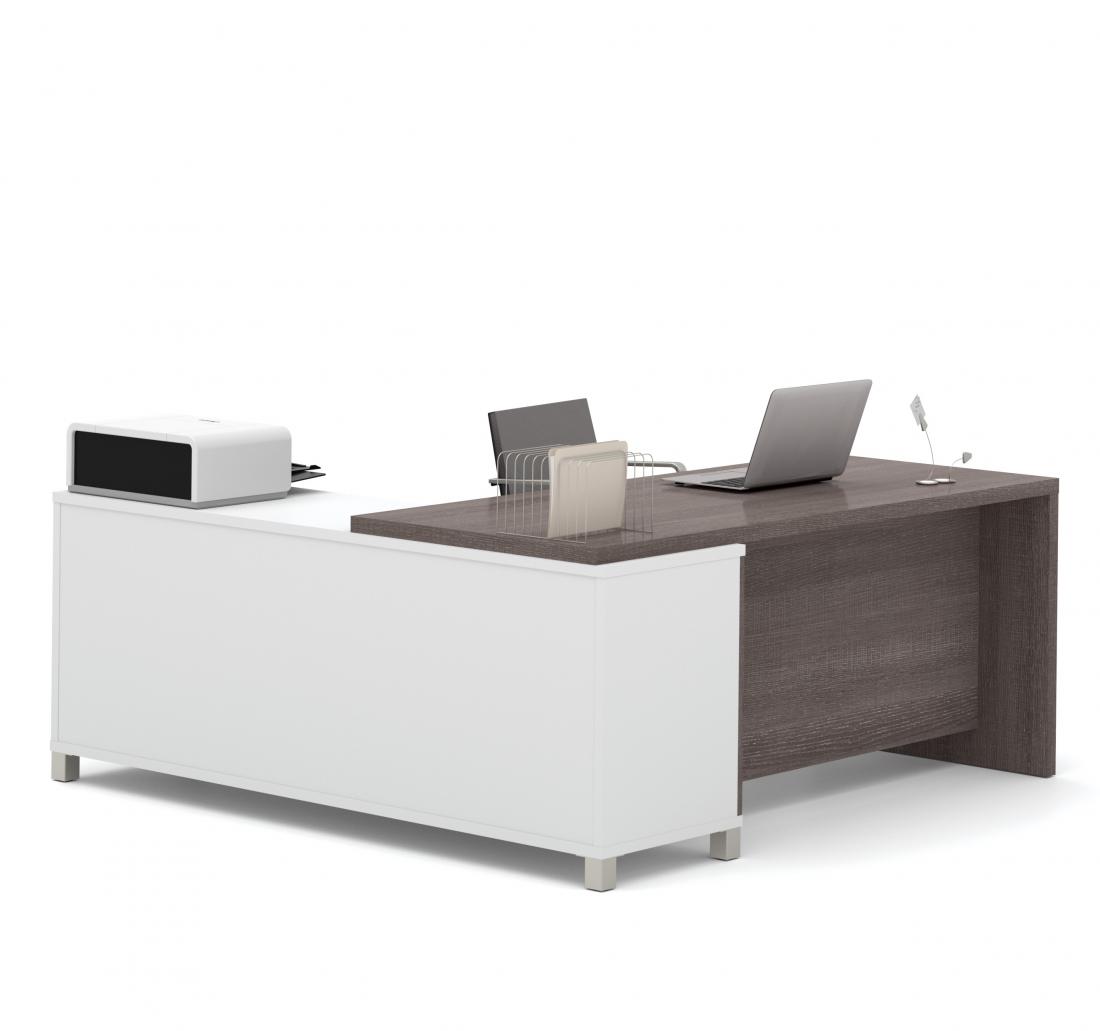 Pro-Linea 72W L-Shaped Computer Desk | Bestar