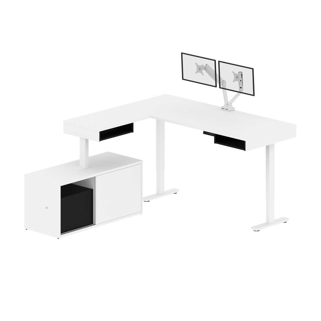 Escritorio en L Minimalista Top Living - Office Mob