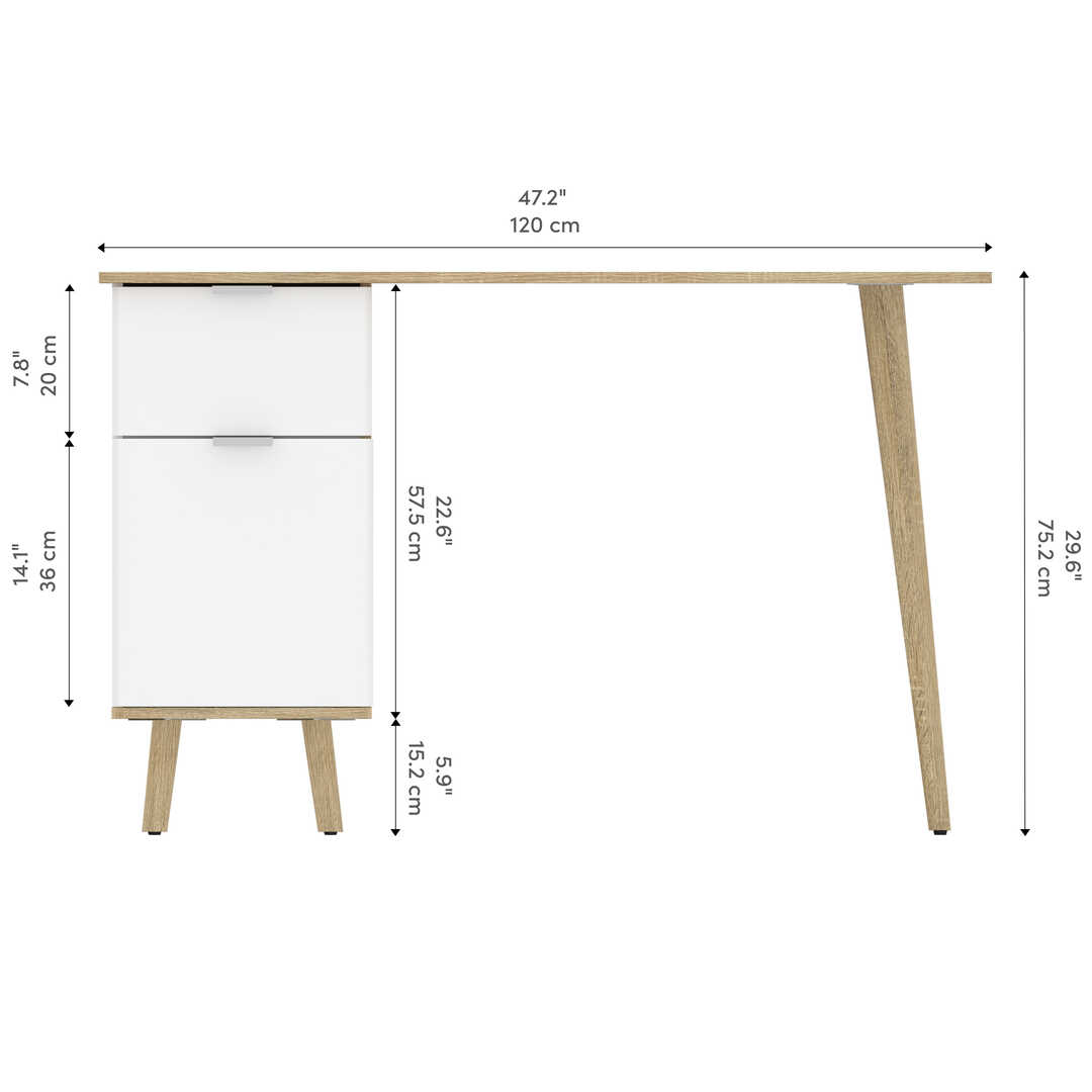 Modern Oak & UV White