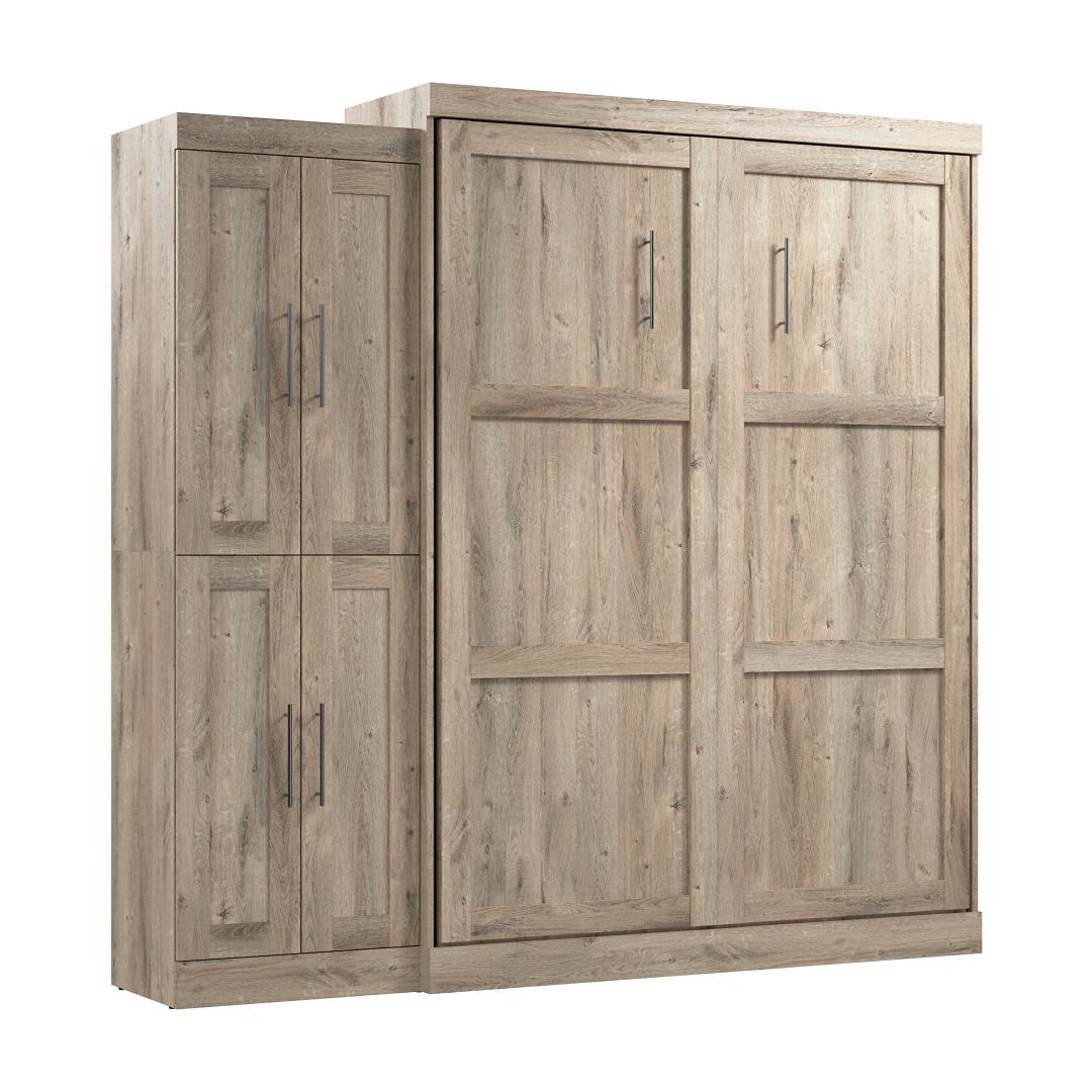 Sauder Homeplus Farmhouse Engineered Wood Brown 23 Storage Cabinet