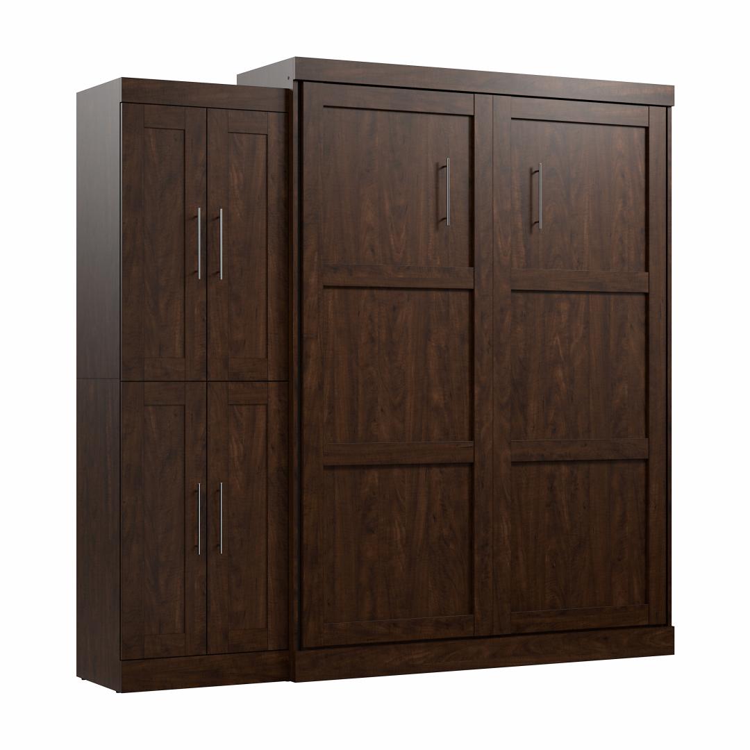 Queen Murphy Bed with Closet Organizer (90W)