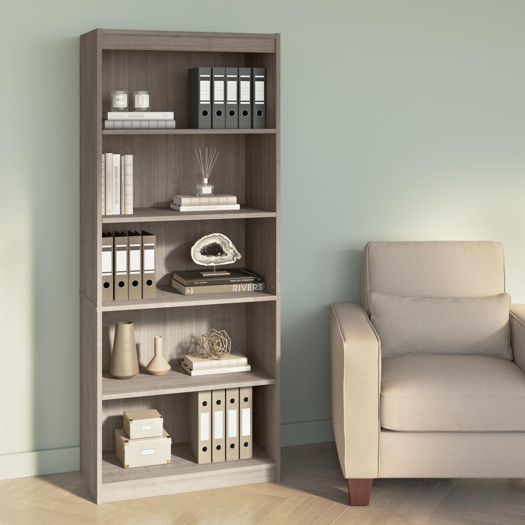 Tall Narrow Bookcase, Tall Maple Bookcase