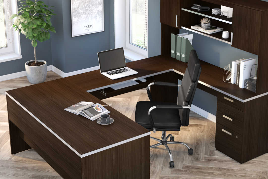 Introducir 89+ imagen u shaped office desk