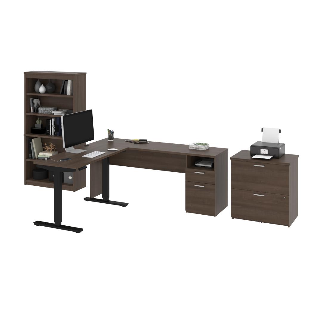 Lateral File Cabinet, Standing Desk Accessories