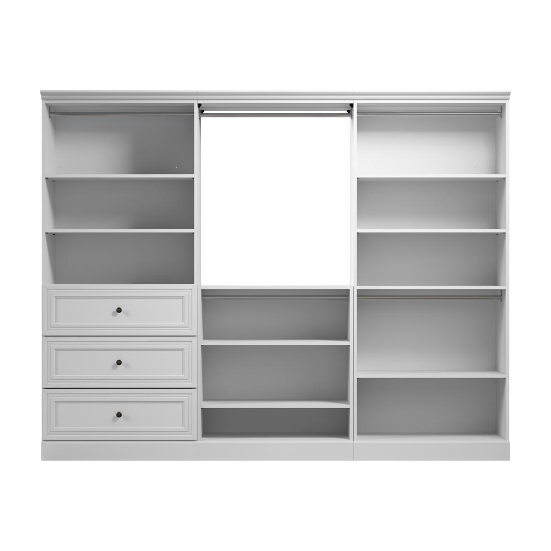 Kelly 5 Shelf / 2 Drawer Closet Organizer