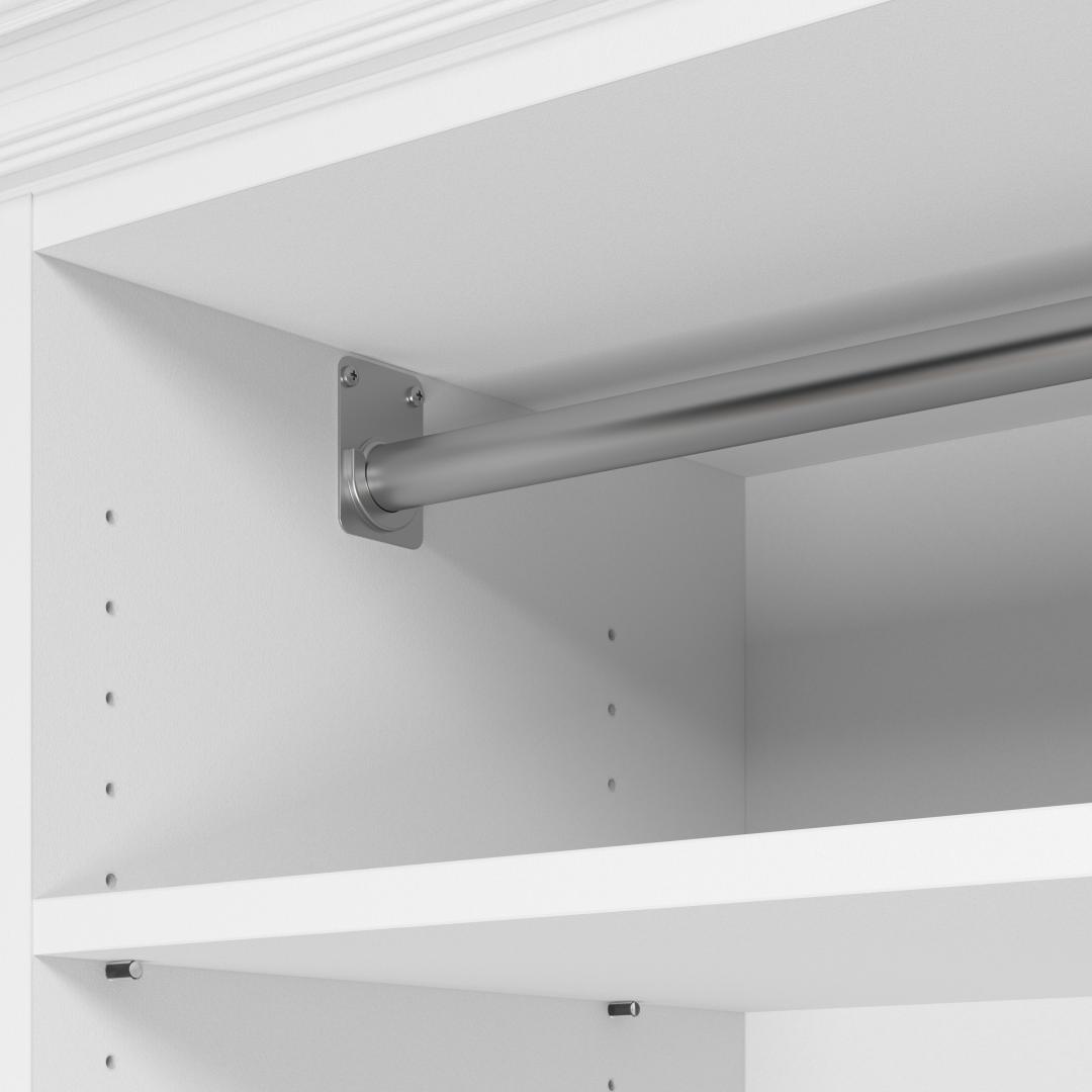 Versatile 61W Closet Organizer System with Doors | Bestar