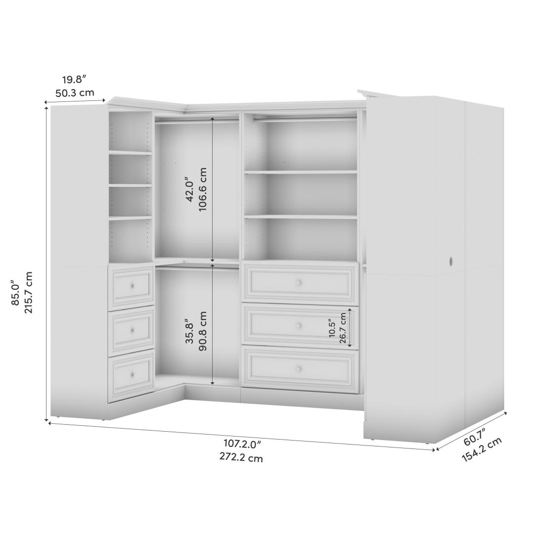 U-Shaped Closet Systems: The Secret to a Functional Wardrobe