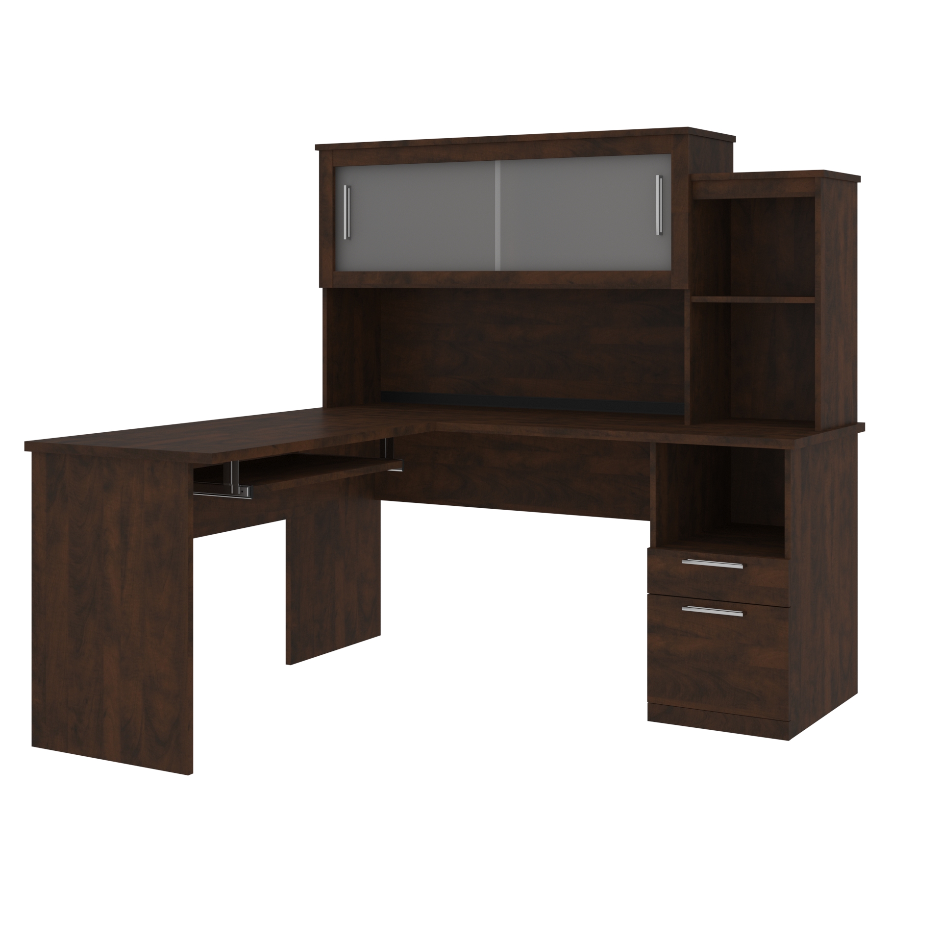 Bestar l shaped on sale desk