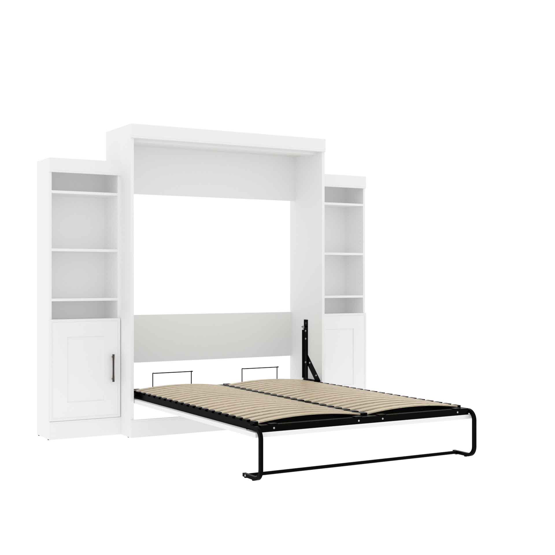 Edge Queen Murphy Bed with 2 Storage Units (107W) Bestar